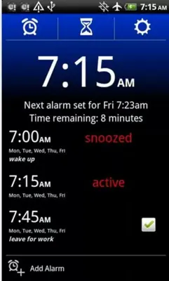 Alarm Clock Xtreme android App screenshot 2